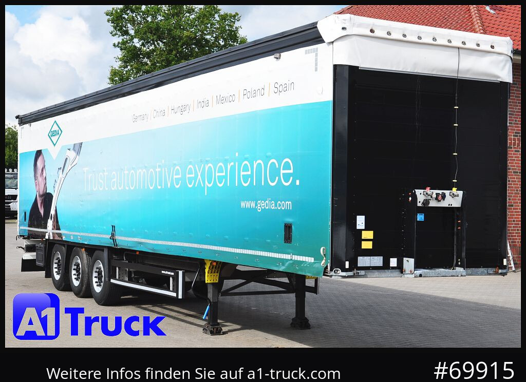 SCHMITZ SCS 24,Speed Curtain, VDI 2700, Getränke - Semi-reboque de lona: foto 1 SCHMITZ SCS 24,Speed Curtain, VDI 2700, Getränke - Semi-reboque de lona: foto 1