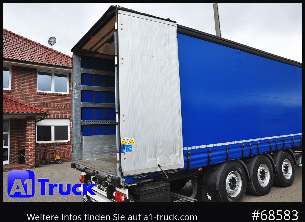 SCHMITZ SCS, Bordwandsider, Steckrungen, Liftachse, verzinkt - Semi-reboque de lona: foto 5 SCHMITZ SCS, Bordwandsider, Steckrungen, Liftachse, verzinkt - Semi-reboque de lona: foto 5