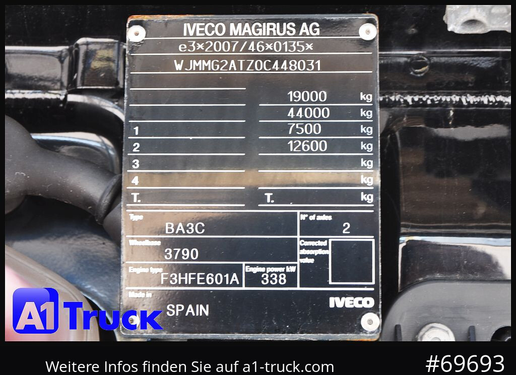 Tractor IVECO Stralis AS 440/460 Stralis, Retarder, LNG, Gas,: foto 7