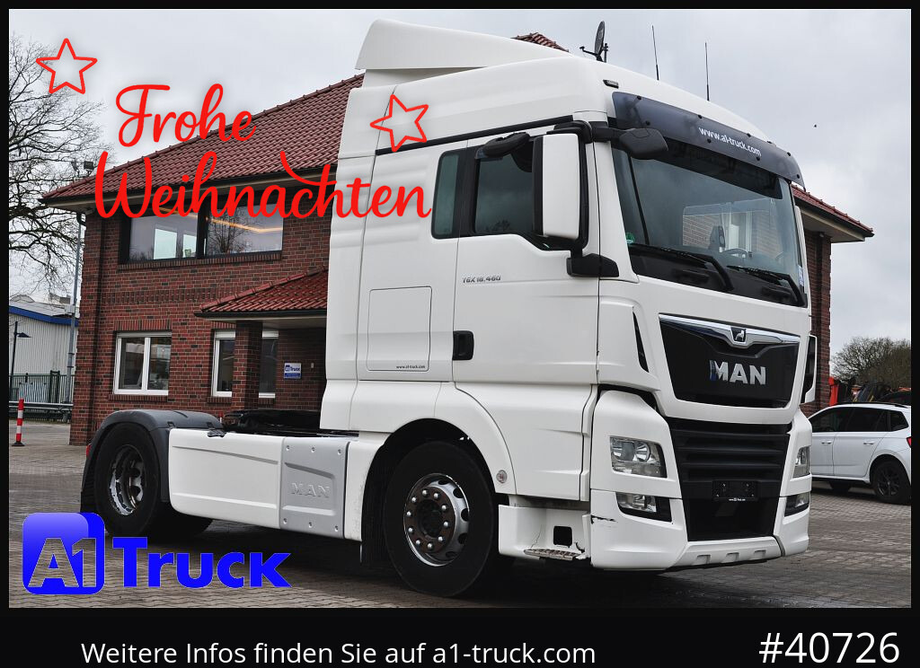 MAN TGX 18,460, BLS, Intarder 2 Tanks, - Tractor: foto 1 MAN TGX 18,460, BLS, Intarder 2 Tanks, - Tractor: foto 1