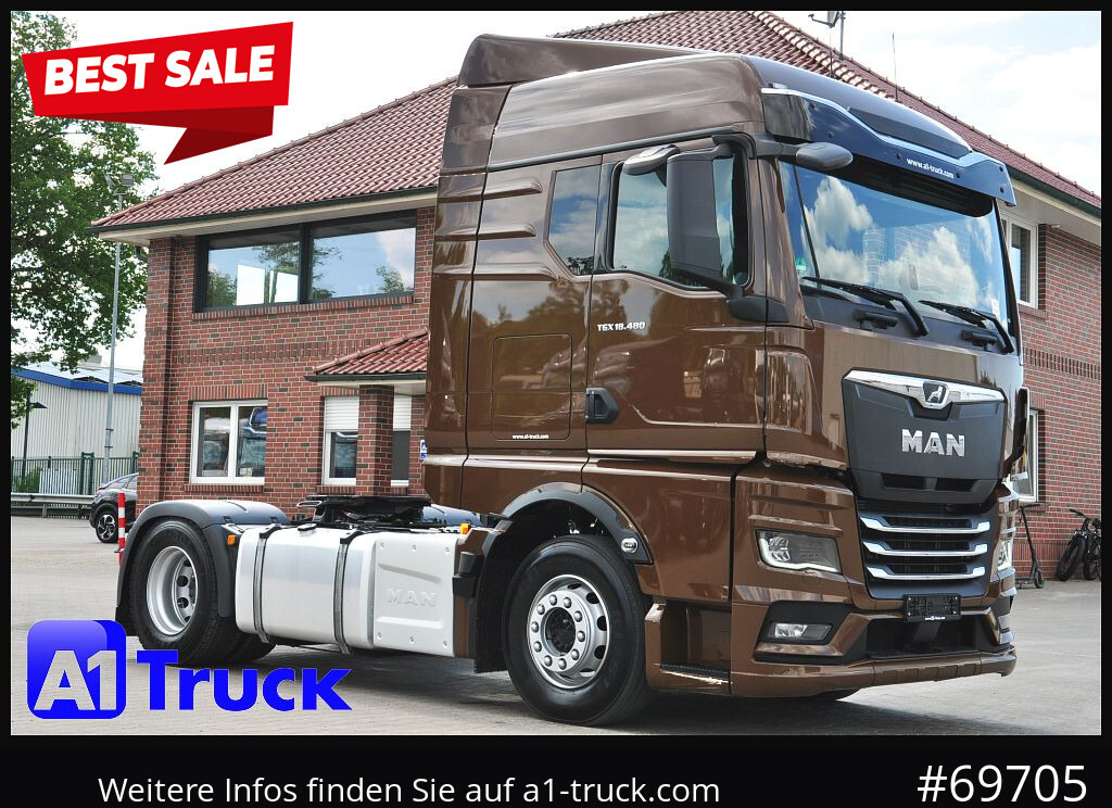 MAN TGX 18,480 BLS Intarder Standklima, Garantie - Tractor: foto 1 MAN TGX 18,480 BLS Intarder Standklima, Garantie - Tractor: foto 1