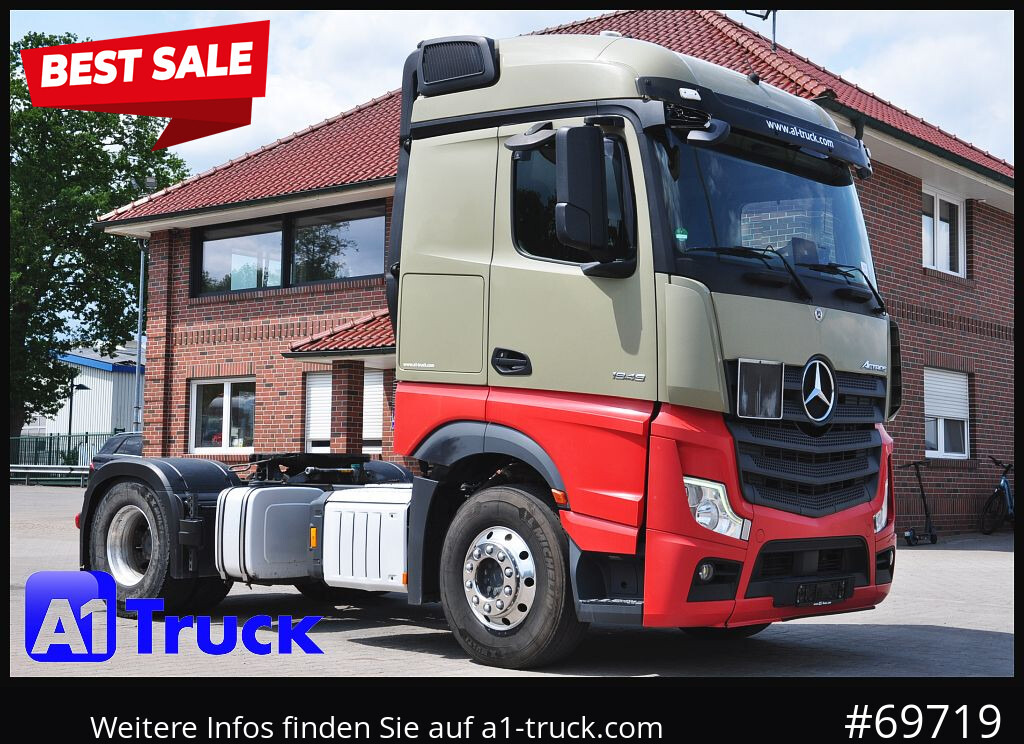 MERCEDES-BENZ Actros 1846 BL Alu, Navi, Kipphydraulik, - Tractor: foto 1 MERCEDES-BENZ Actros 1846 BL Alu, Navi, Kipphydraulik, - Tractor: foto 1
