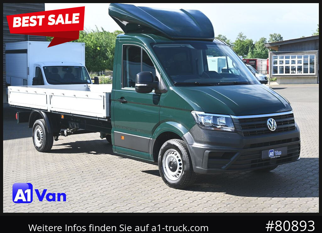 VOLKSWAGEN Crafter 35 Pritsche Maxi, Klima, AHK, - Carrinha de caixa aberta: foto 1 VOLKSWAGEN Crafter 35 Pritsche Maxi, Klima, AHK, - Carrinha de caixa aberta: foto 1