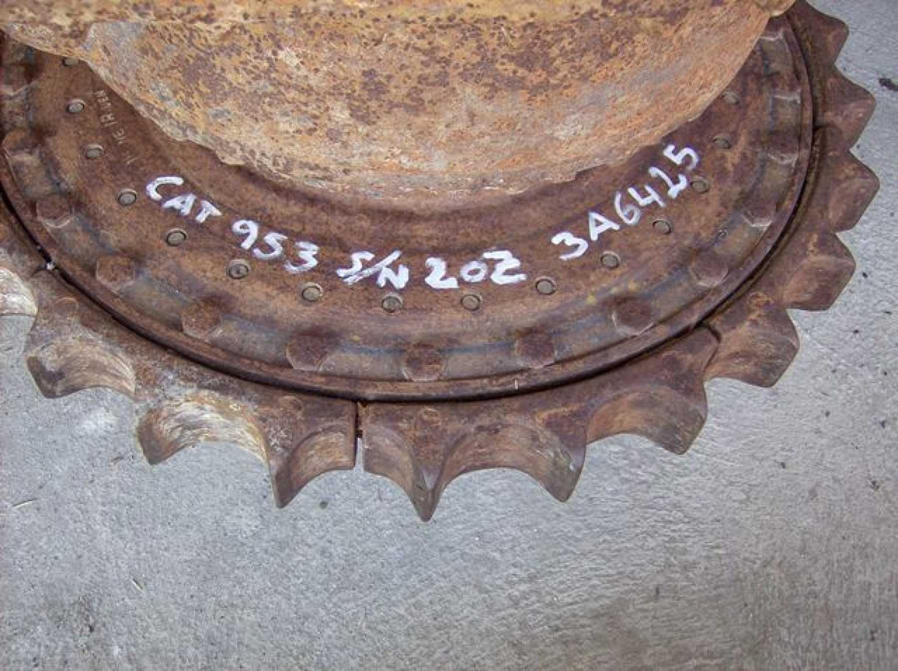 Caterpillar 953 RUOTE MOTRICI - Peças de material rodante por Máquina de construção: foto 2 Caterpillar 953 RUOTE MOTRICI - Peças de material rodante por Máquina de construção: foto 2