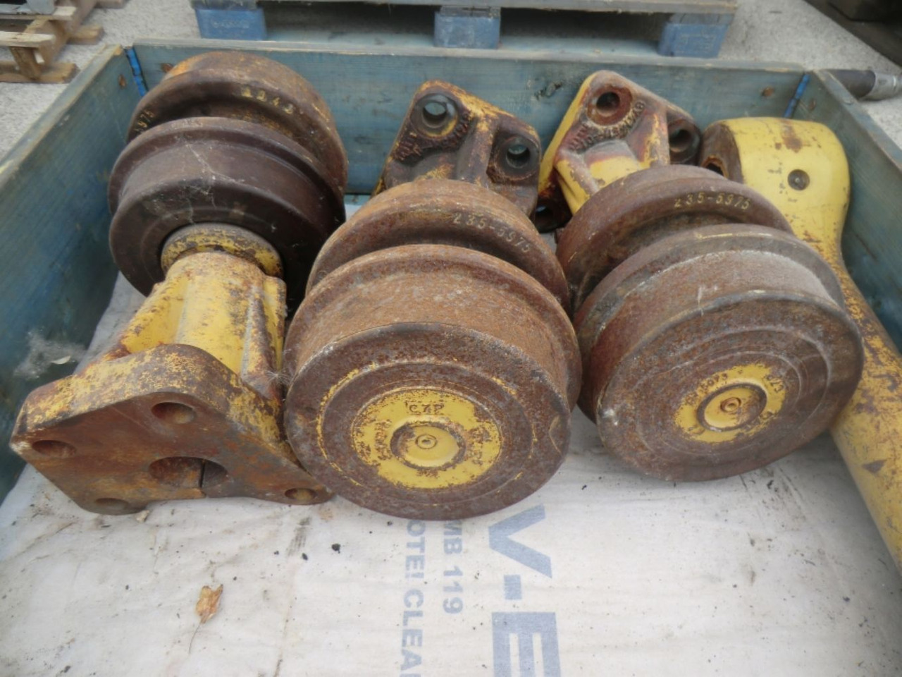 Caterpillar 963D RULLI SUPERIORI HEAVY-DUTY, SYSTEM ONE - Rasto - Rolo por Máquina de construção: foto 4 Caterpillar 963D RULLI SUPERIORI HEAVY-DUTY, SYSTEM ONE - Rasto - Rolo por Máquina de construção: foto 4