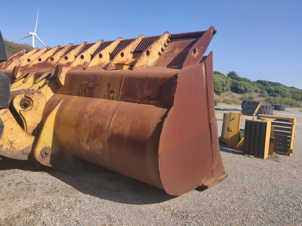Pá carregadora de rodas Caterpillar 992C Pala Gommata completa di cabina e benna.: foto 18