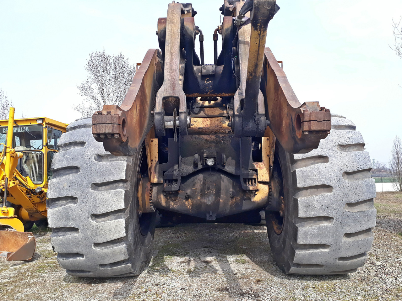 Pá carregadora de rodas Caterpillar 992C Pala Gommata completa di cabina e benna.: foto 9