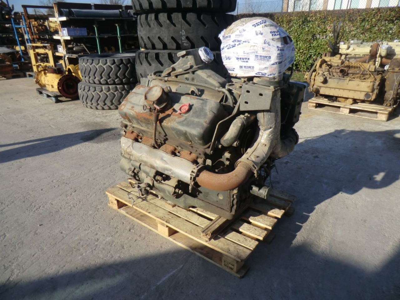 Motor por Máquina de construção DETROIT DIESEL 8V53 MOTORE MARINO USATO COMPLETO DI TURBO E MOTORINO DI AVVIAMENTO.: foto 6