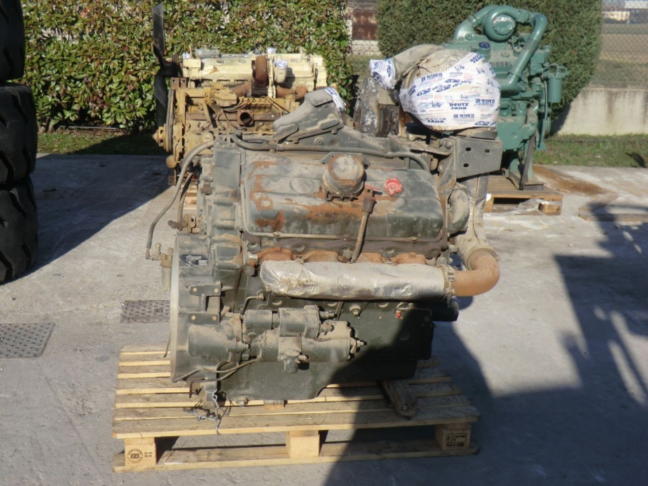 Motor por Máquina de construção DETROIT DIESEL 8V53 MOTORE MARINO USATO COMPLETO DI TURBO E MOTORINO DI AVVIAMENTO.: foto 8