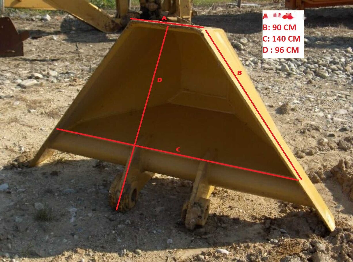 Romea TRAPEZOIDAL BUCKET - Balde para carregadeiras: foto 3 Romea TRAPEZOIDAL BUCKET - Balde para carregadeiras: foto 3