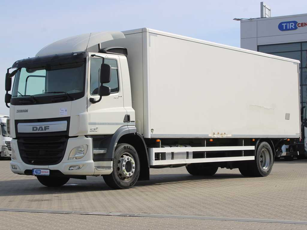 DAF CF 320, HYDRAULIC FRONT, EURO 6 - Camião furgão: foto 1 DAF CF 320, HYDRAULIC FRONT, EURO 6 - Camião furgão: foto 1