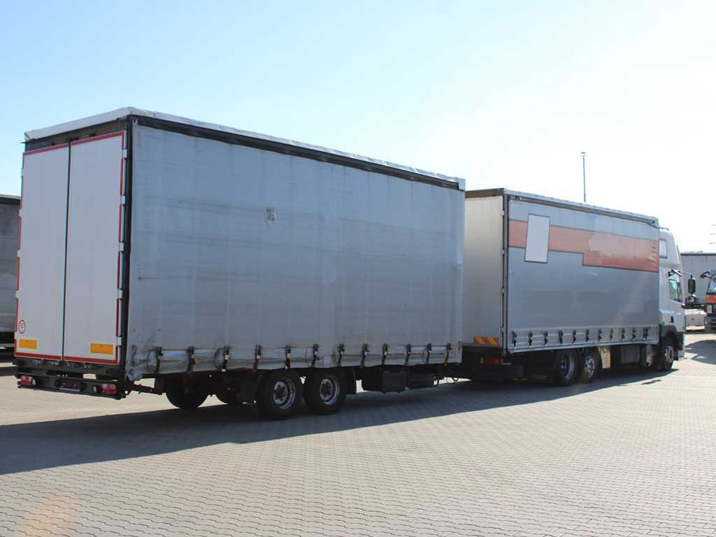 DAF CF 85.460, 6X2, INDEPENDENT AIR CONDITIONING + FLIEGL TPS 100 (2003) - Camião de lona: foto 4 DAF CF 85.460, 6X2, INDEPENDENT AIR CONDITIONING + FLIEGL TPS 100 (2003) - Camião de lona: foto 4