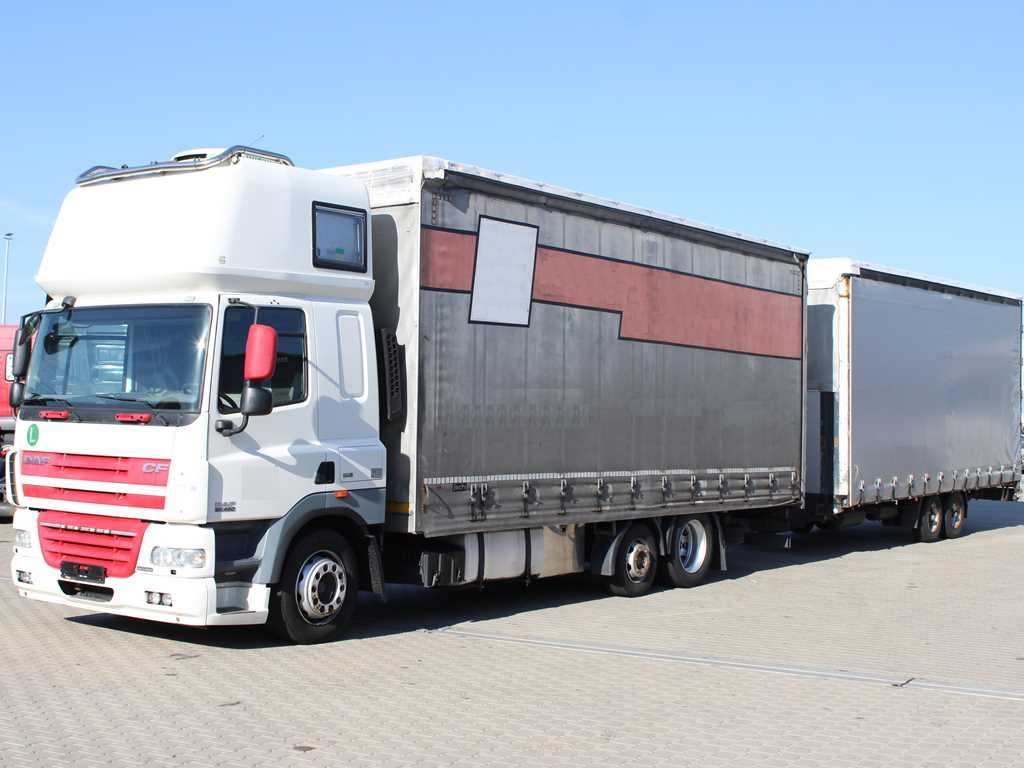 DAF CF 85.460,SECONDARY AIR CONDITION+FLIEGL TPS 100 DAF CF 85.460,6X2,SECONDARY AIR CONDITIONING+FLIEGL - Camião de lona: foto 1 DAF CF 85.460,SECONDARY AIR CONDITION+FLIEGL TPS 100 DAF CF 85.460,6X2,SECONDARY AIR CONDITIONING+FLIEGL - Camião de lona: foto 1