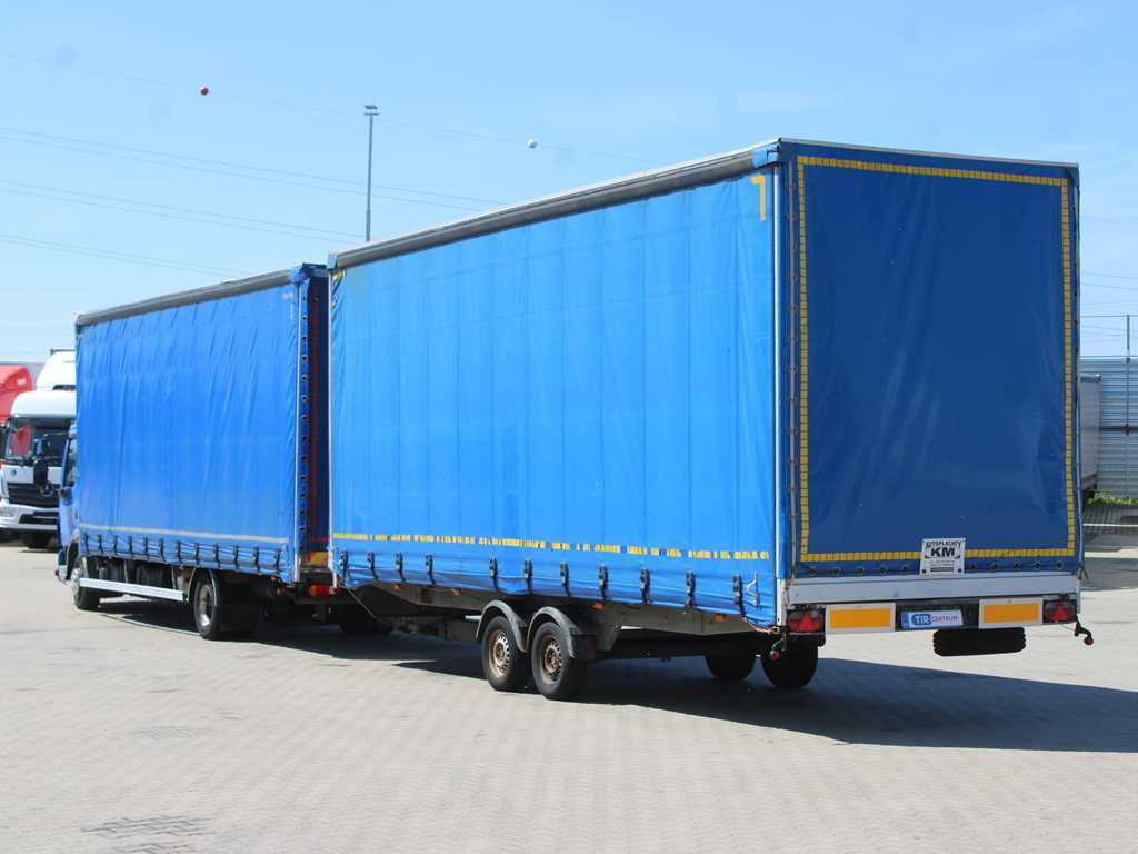 DAF FA LF 45, EURO 5, TYRES 80% + AGADOS TRAILER - Camião de lona: foto 5 DAF FA LF 45, EURO 5, TYRES 80% + AGADOS TRAILER - Camião de lona: foto 5