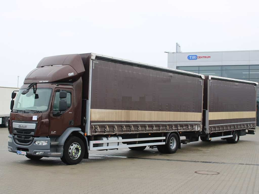DAF LF 310 FA, EURO 6 + SVAN CHT101 - Camião de lona: foto 1 DAF LF 310 FA, EURO 6 + SVAN CHT101 - Camião de lona: foto 1