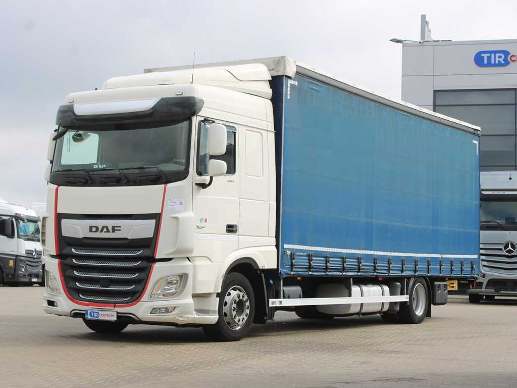 DAF XF 450, EURO 6, INDEPENDENT AIR CONDITIONING, AIR SUSPENSION - Camião de lona: foto 1 DAF XF 450, EURO 6, INDEPENDENT AIR CONDITIONING, AIR SUSPENSION - Camião de lona: foto 1