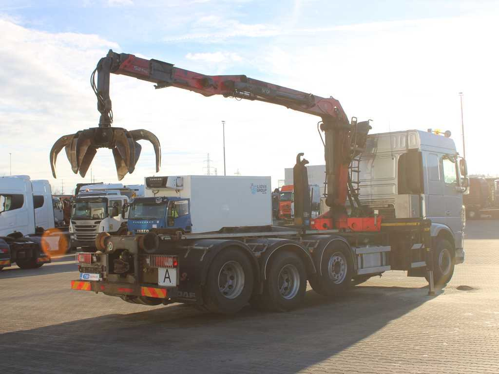 DAF XF 460, EURO 6, 8X2, 2X LIFT AXLE, PALFINGER S260Z96 - Camião polibenne, Camião grua: foto 4 DAF XF 460, EURO 6, 8X2, 2X LIFT AXLE, PALFINGER S260Z96 - Camião polibenne, Camião grua: foto 4