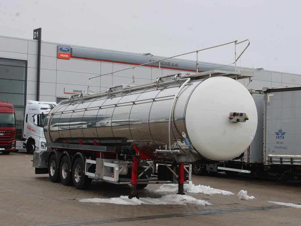 Feldbinder TSA, LIFT AXLE, 32 m³ - Semirreboque tanque: foto 3 Feldbinder TSA, LIFT AXLE, 32 m³ - Semirreboque tanque: foto 3