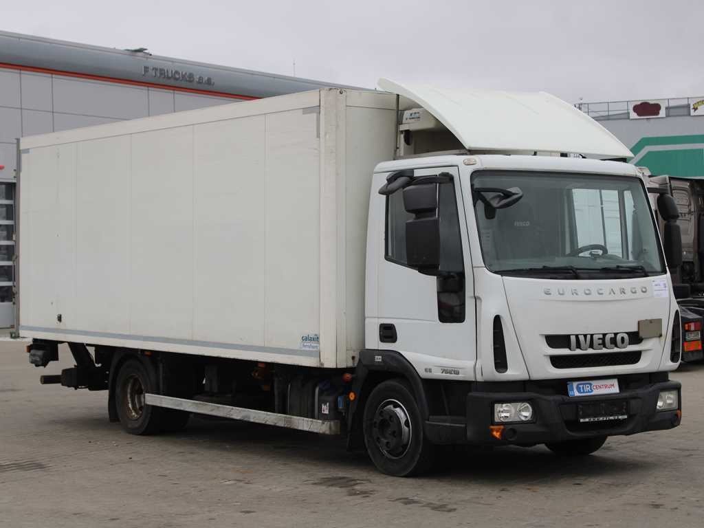 Iveco EUROCARGO 75E19, THERMO KING C - 450e, HYDRAULIC FRONT - Camião frigorífico: foto 3 Iveco EUROCARGO 75E19, THERMO KING C - 450e, HYDRAULIC FRONT - Camião frigorífico: foto 3