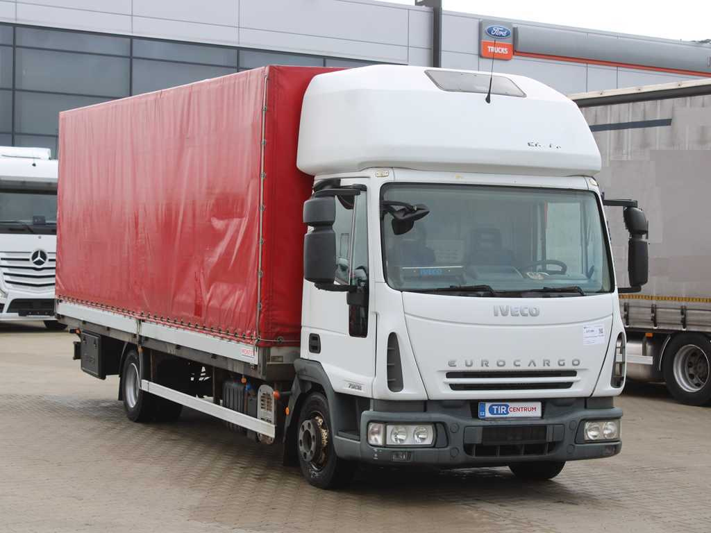 Iveco EUROCARGO ML 75E18, EURO 4, SIDE PANEL, SLEEPING BODY - Camião de lona: foto 3 Iveco EUROCARGO ML 75E18, EURO 4, SIDE PANEL, SLEEPING BODY - Camião de lona: foto 3