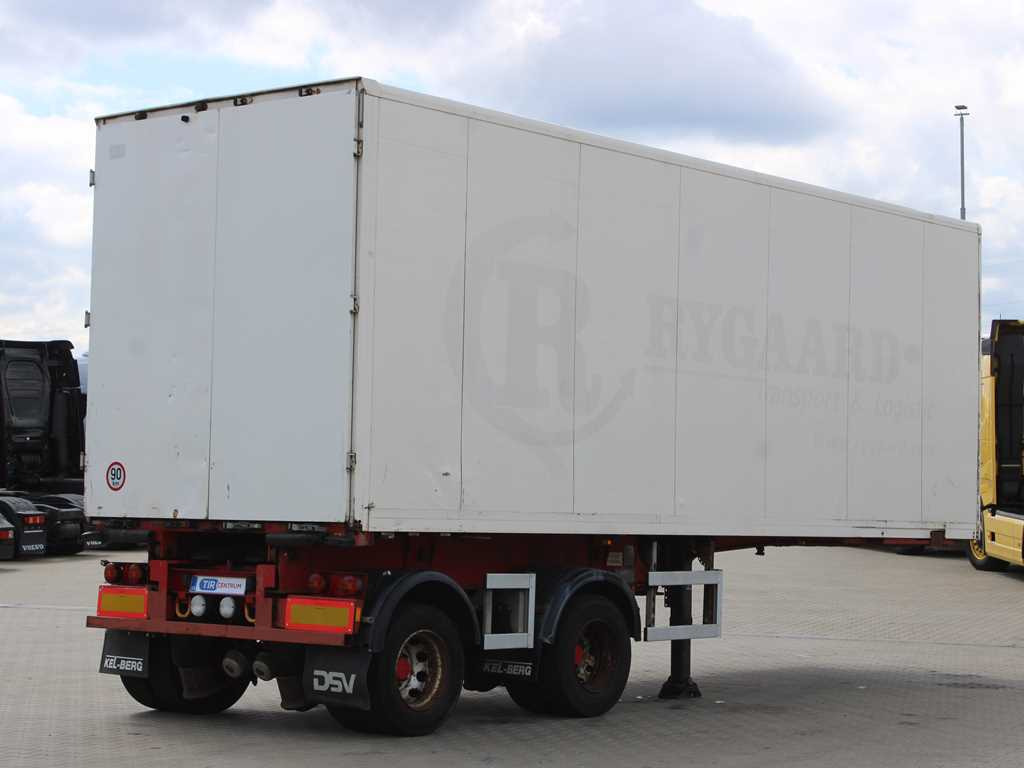 KEL-BERG E36S2, AXLES 10t, EXPANDABLE, SAF AXLES - Semi-reboque furgão: foto 4 KEL-BERG E36S2, AXLES 10t, EXPANDABLE, SAF AXLES - Semi-reboque furgão: foto 4