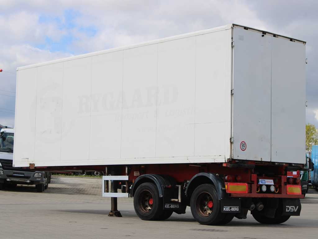 KEL-BERG E36S2, AXLES 10t, EXPANDABLE, SAF AXLES - Semi-reboque furgão: foto 5 KEL-BERG E36S2, AXLES 10t, EXPANDABLE, SAF AXLES - Semi-reboque furgão: foto 5