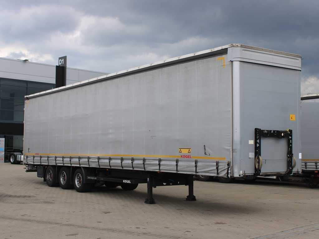 Kögel SN 24, LOWDECK, LIFT AXLE, LIFTING ROOF, SAF - Semi-reboque de lona: foto 3 Kögel SN 24, LOWDECK, LIFT AXLE, LIFTING ROOF, SAF - Semi-reboque de lona: foto 3