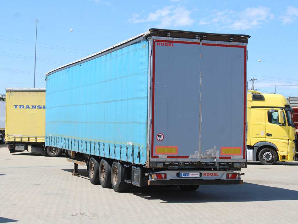 Kögel SN 24, LOWDECK, LIFT AXLE, MULTILOCK, SAF - Semi-reboque de lona: foto 5 Kögel SN 24, LOWDECK, LIFT AXLE, MULTILOCK, SAF - Semi-reboque de lona: foto 5