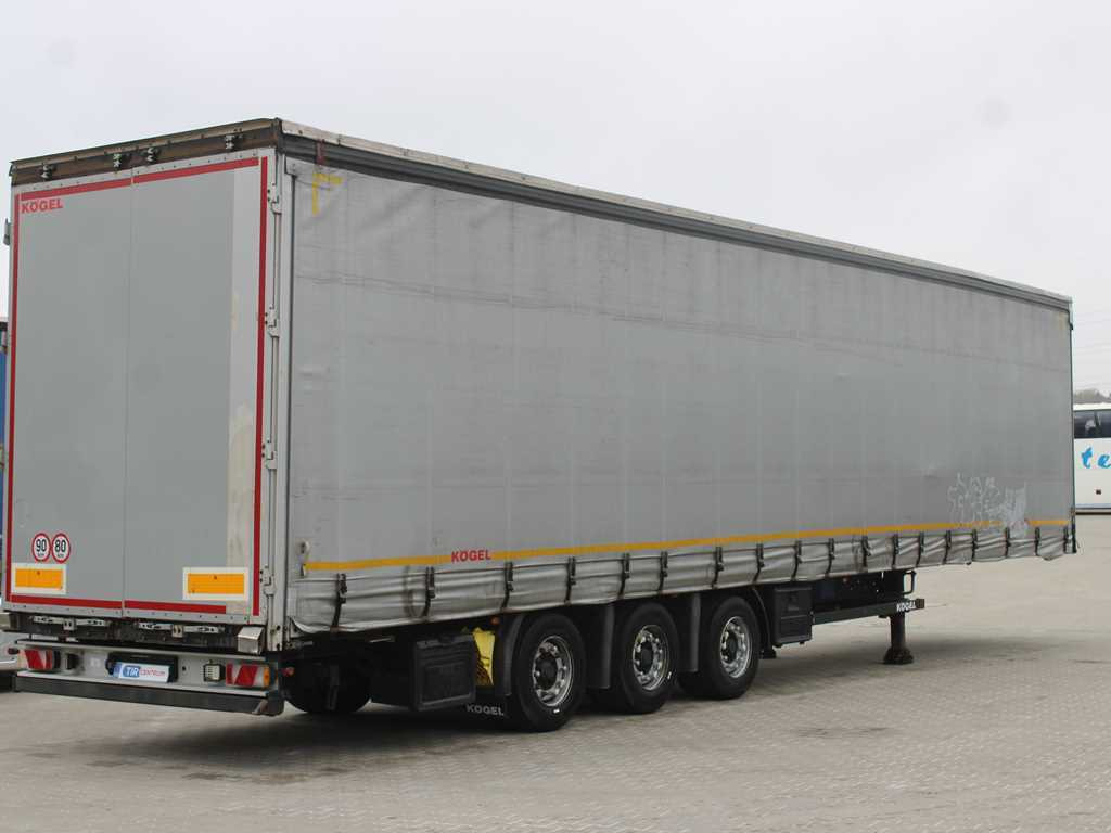 Kögel SN 24, LOWDECK, LIFTING AXLE, MULTILOCK, LIFTING ROOF - Semi-reboque de lona: foto 4 Kögel SN 24, LOWDECK, LIFTING AXLE, MULTILOCK, LIFTING ROOF - Semi-reboque de lona: foto 4