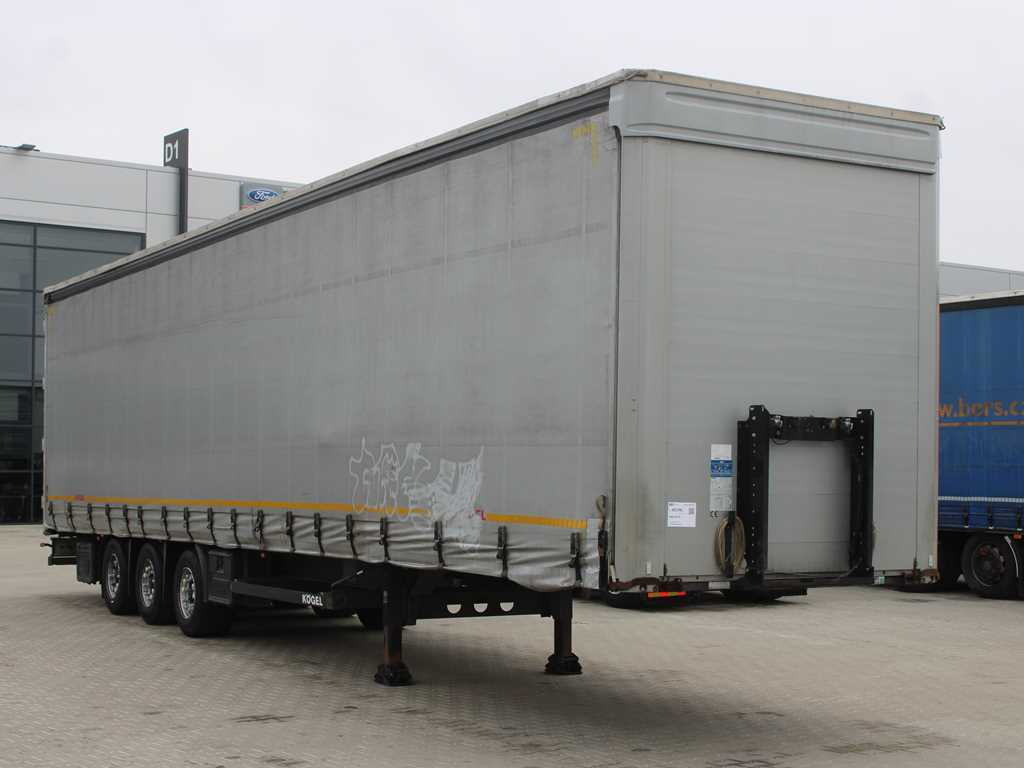 Kögel SN 24, LOWDECK, LIFTING AXLE, MULTILOCK, LIFTING ROOF - Semi-reboque de lona: foto 3 Kögel SN 24, LOWDECK, LIFTING AXLE, MULTILOCK, LIFTING ROOF - Semi-reboque de lona: foto 3