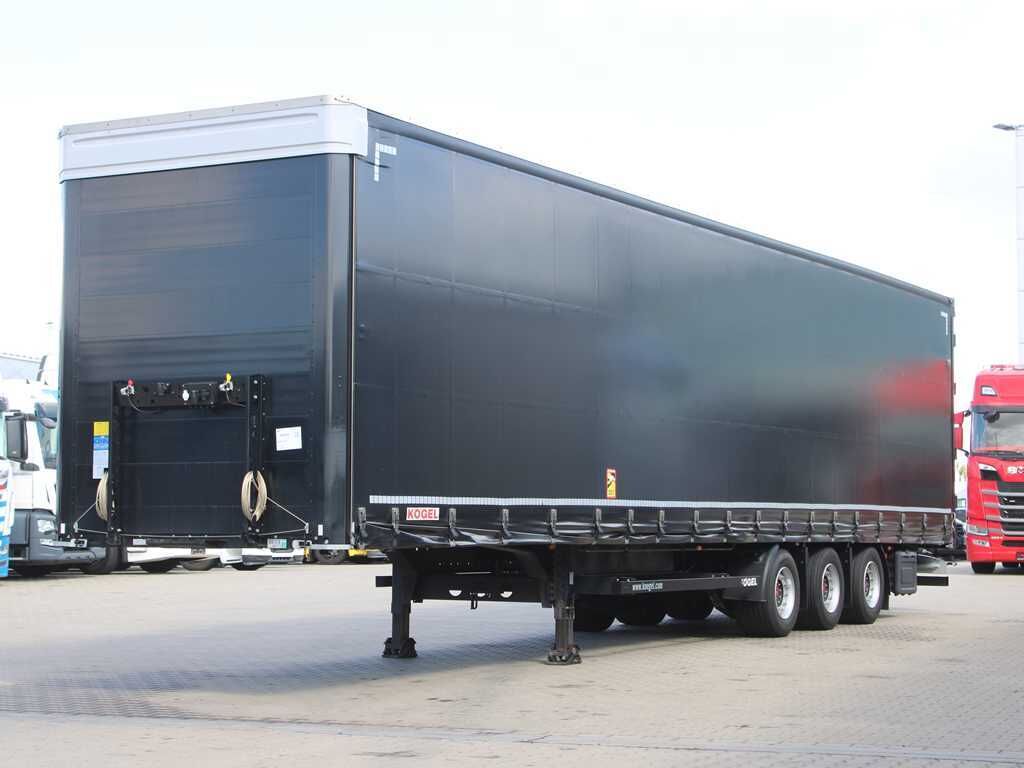 Kögel SN24, LOWDECK, SAF, LIFT AXLE, LIFTING ROOF, MULTILOCK - Semi-reboque de lona: foto 1 Kögel SN24, LOWDECK, SAF, LIFT AXLE, LIFTING ROOF, MULTILOCK - Semi-reboque de lona: foto 1