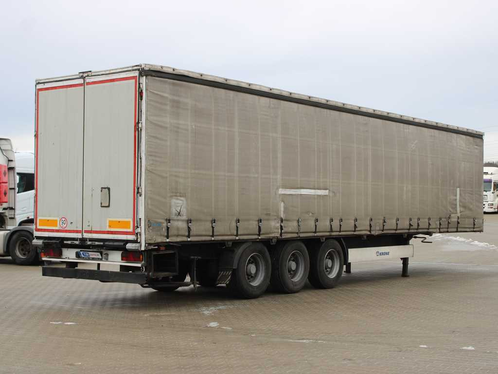Krone KRONE SDP 27 WKE, LIFTING AXLE - Semi-reboque de lona: foto 4 Krone KRONE SDP 27 WKE, LIFTING AXLE - Semi-reboque de lona: foto 4