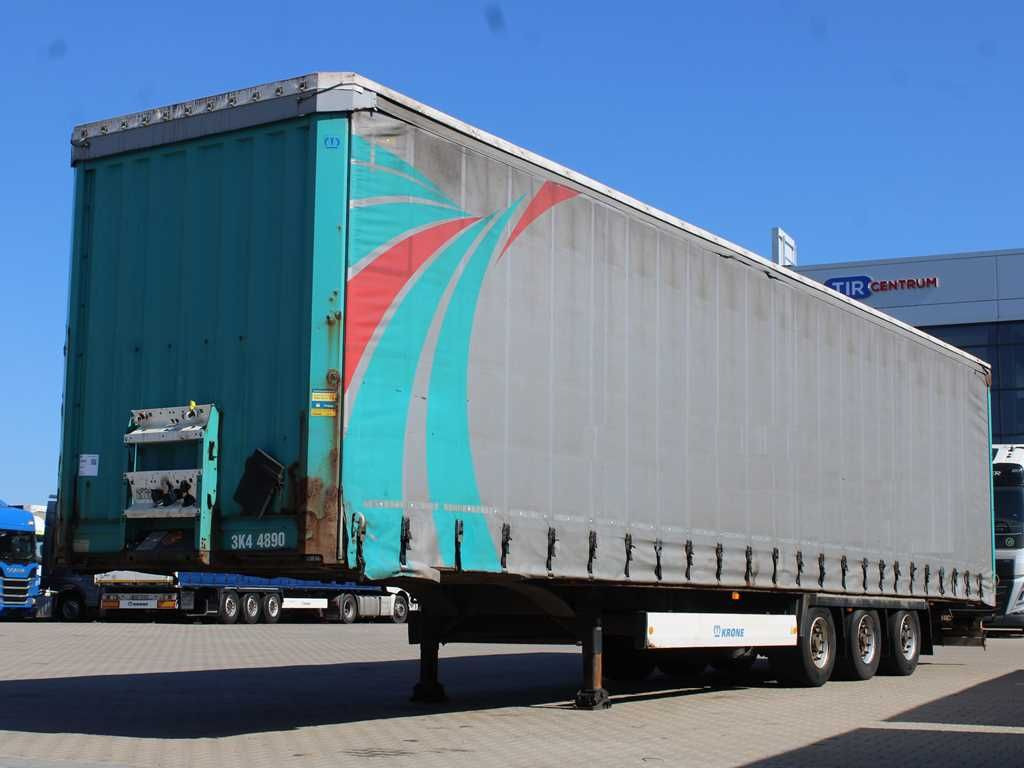 Krone SD 04, LOWDECK, LIFTING AXLE, LIFTING ROOF - Semi-reboque de lona: foto 1 Krone SD 04, LOWDECK, LIFTING AXLE, LIFTING ROOF - Semi-reboque de lona: foto 1
