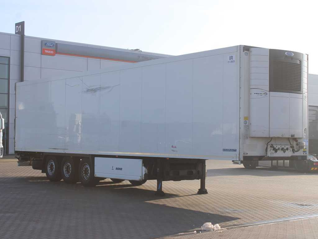 Krone SD, LIFT AXLE, 2x EVAPORATOR, CARRIER VECTOR 1950MT - Semi-reboque frigorífico: foto 3 Krone SD, LIFT AXLE, 2x EVAPORATOR, CARRIER VECTOR 1950MT - Semi-reboque frigorífico: foto 3