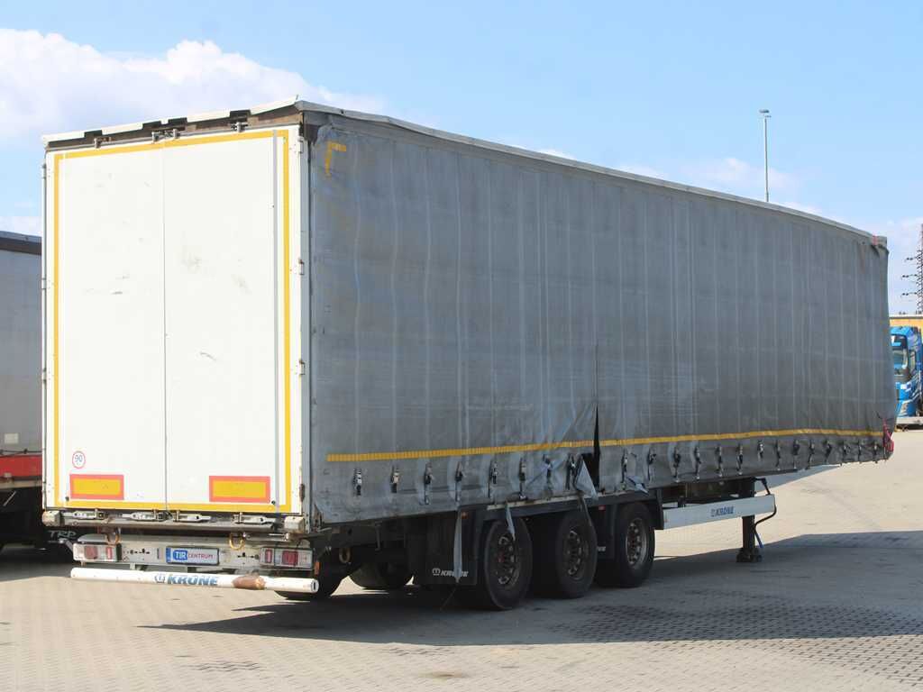 Krone SD, LIFTING AXLE, LOWDECK, LIFTING ROOF, MULTILOCK, SAF - Semi-reboque de lona: foto 4 Krone SD, LIFTING AXLE, LOWDECK, LIFTING ROOF, MULTILOCK, SAF - Semi-reboque de lona: foto 4