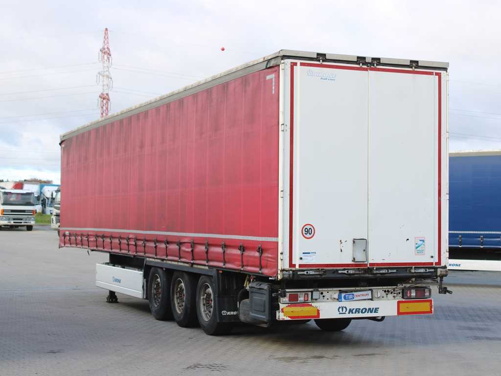 Krone SD, LIFTING AXLE, MULTILOCK, SAF, 2x PALLET BASKET - Semi-reboque de lona: foto 5 Krone SD, LIFTING AXLE, MULTILOCK, SAF, 2x PALLET BASKET - Semi-reboque de lona: foto 5