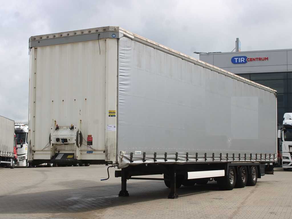 Krone SD, LOWDECK, LIFTING AXLE, MULTILOCK, LIFTING ROOF - Semi-reboque de lona: foto 1 Krone SD, LOWDECK, LIFTING AXLE, MULTILOCK, LIFTING ROOF - Semi-reboque de lona: foto 1