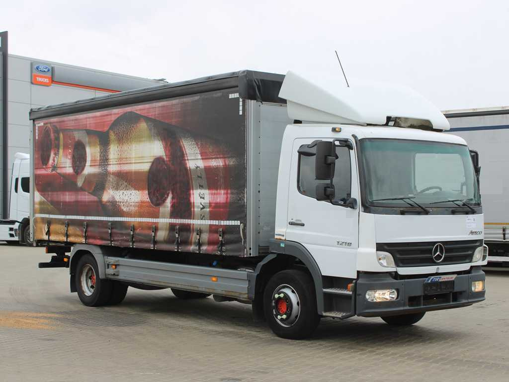 Mercedes-Benz ATEGO 1218, EURO 4 - Camião de lona: foto 3 Mercedes-Benz ATEGO 1218, EURO 4 - Camião de lona: foto 3