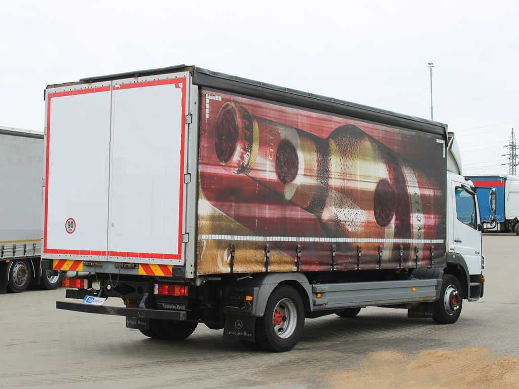 Mercedes-Benz ATEGO 1218, EURO 4 - Camião de lona: foto 3 Mercedes-Benz ATEGO 1218, EURO 4 - Camião de lona: foto 3