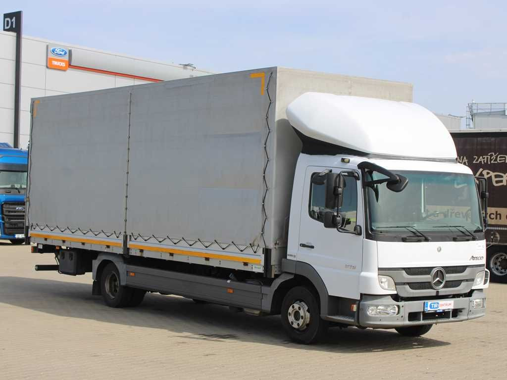 Mercedes-Benz ATEGO 816, EURO 5, TAIL LIFT, SIDEWALLS - Camião de lona: foto 2 Mercedes-Benz ATEGO 816, EURO 5, TAIL LIFT, SIDEWALLS - Camião de lona: foto 2