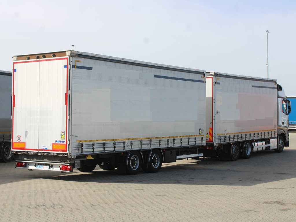 Mercedes-Benz Actros 2542, 6X2, EURO 6, AIR SUSPENSION + PANAV TV018H - Camião de lona: foto 4 Mercedes-Benz Actros 2542, 6X2, EURO 6, AIR SUSPENSION + PANAV TV018H - Camião de lona: foto 4