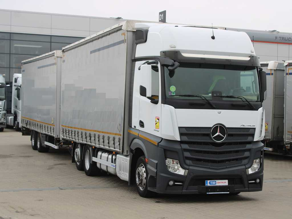 Mercedes-Benz Actros 2542, 6X2, EURO 6, AIR SUSPENSION + PANAV TV018M - Camião de lona: foto 3 Mercedes-Benz Actros 2542, 6X2, EURO 6, AIR SUSPENSION + PANAV TV018M - Camião de lona: foto 3