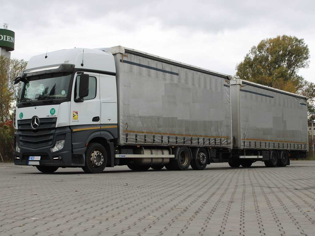 Mercedes-Benz Actros 2542, 6X2, LIFTING AXLE + PANAV TVK18M - Camião de lona: foto 1 Mercedes-Benz Actros 2542, 6X2, LIFTING AXLE + PANAV TVK18M - Camião de lona: foto 1