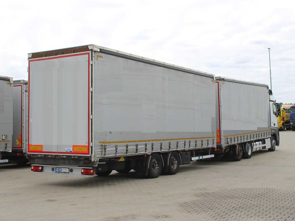 Mercedes-Benz Actros 2542, 6X2, LIFTING AXLE + PANAV TVK18M - Camião de lona: foto 4 Mercedes-Benz Actros 2542, 6X2, LIFTING AXLE + PANAV TVK18M - Camião de lona: foto 4