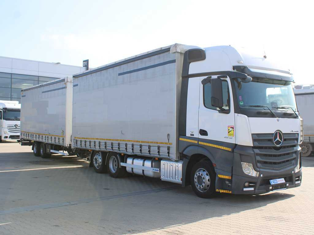 Mercedes-Benz Actros 2542, EURO 6, 6X2, AIR SUSPENSION + PANAV TV018M - Camião de lona: foto 3 Mercedes-Benz Actros 2542, EURO 6, 6X2, AIR SUSPENSION + PANAV TV018M - Camião de lona: foto 3