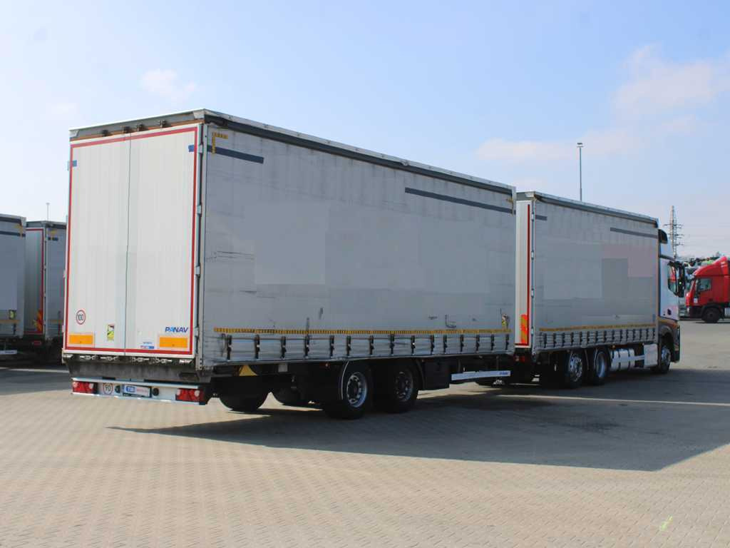 Mercedes-Benz Actros 2542, EURO 6, 6X2, AIR SUSPENSION + PANAV TV018M - Camião de lona: foto 4 Mercedes-Benz Actros 2542, EURO 6, 6X2, AIR SUSPENSION + PANAV TV018M - Camião de lona: foto 4