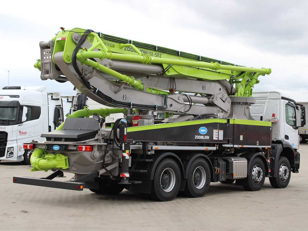 Mercedes-Benz Actros 3740, 8X4, ZOOMLION ZL40X-5RZ Car Pump, NEW VEHICLE!! - Autobomba de betão: foto 4 Mercedes-Benz Actros 3740, 8X4, ZOOMLION ZL40X-5RZ Car Pump, NEW VEHICLE!! - Autobomba de betão: foto 4