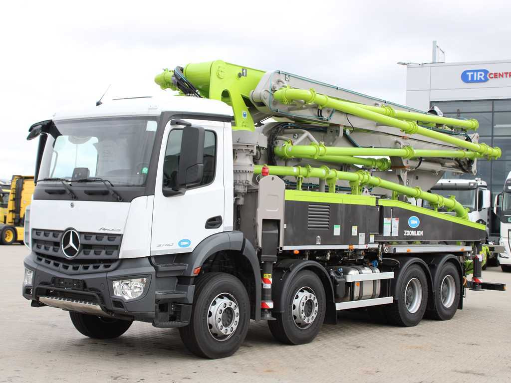 Mercedes-Benz Actros 3740, 8X4, ZOOMLION ZL40X-5RZ Car Pump, NEW VEHICLE!! - Autobomba de betão: foto 1 Mercedes-Benz Actros 3740, 8X4, ZOOMLION ZL40X-5RZ Car Pump, NEW VEHICLE!! - Autobomba de betão: foto 1