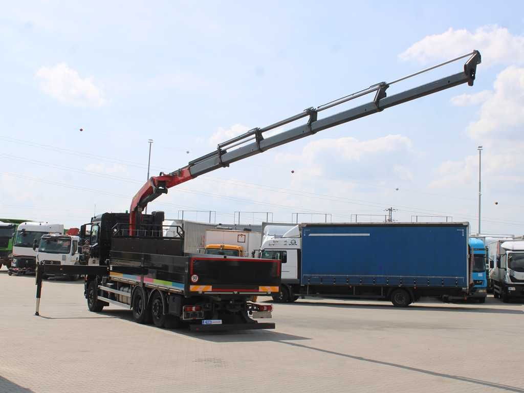 Mercedes-Benz Arocs 2542, 6X2, EURO 6, CAMERA, PALFINGER PK 24 - Camião de caixa aberta/ Plataforma, Camião grua: foto 4 Mercedes-Benz Arocs 2542, 6X2, EURO 6, CAMERA, PALFINGER PK 24 - Camião de caixa aberta/ Plataforma, Camião grua: foto 4