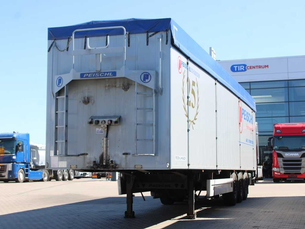 PEISCHL 3S35A, WALKINGFLOOR, SAF, LIFTING AXLE - Semi-reboque piso móvel: foto 1 PEISCHL 3S35A, WALKINGFLOOR, SAF, LIFTING AXLE - Semi-reboque piso móvel: foto 1